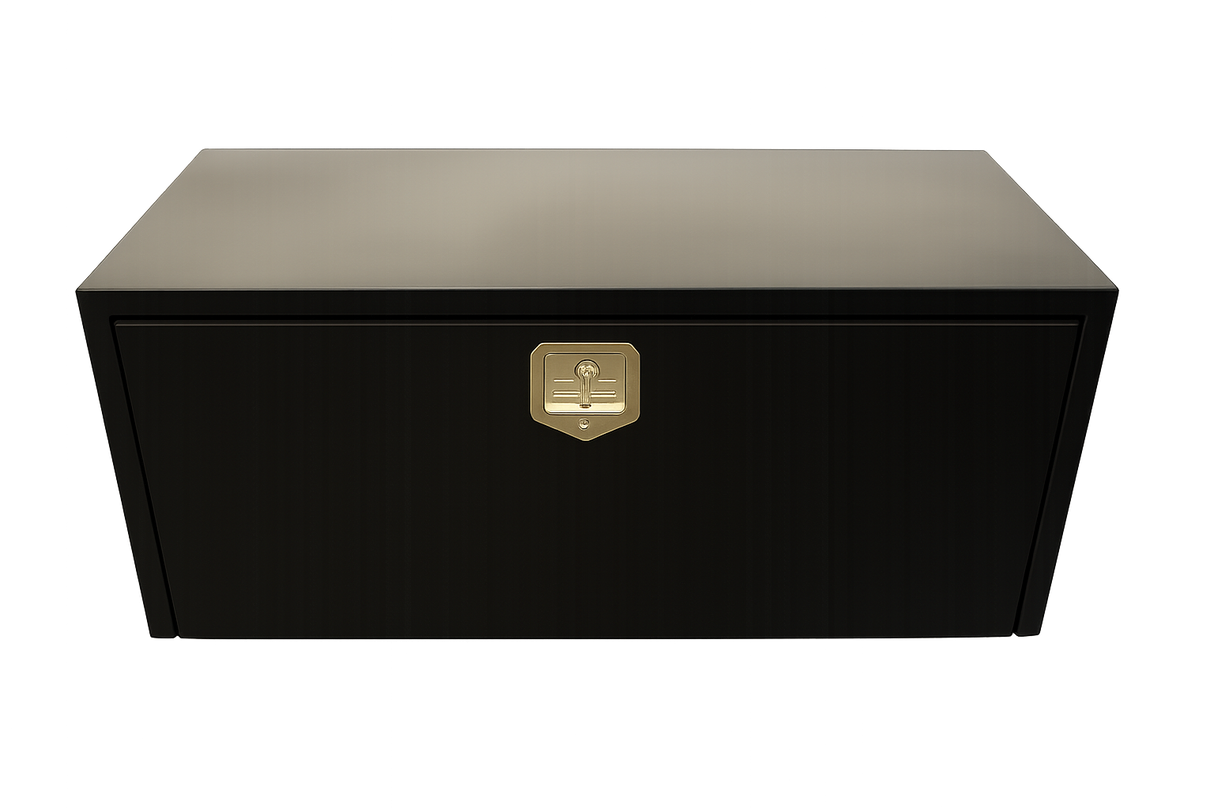 Black Steel Under Body 18 Inch Deep Tool Box