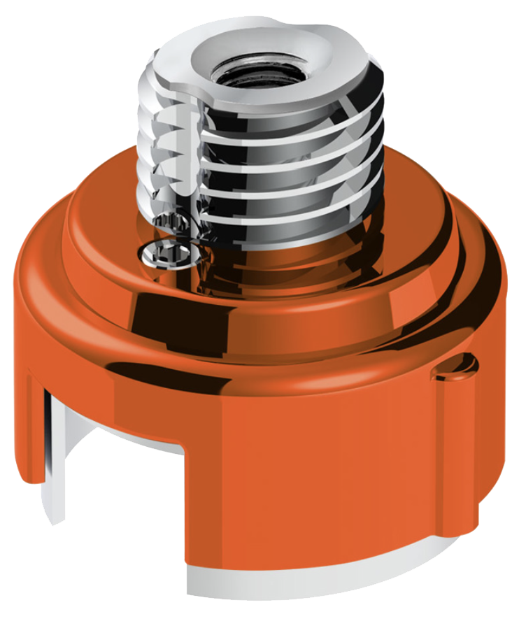 Gearshift Mounting Adapter Eaton Fuller Style, Candy Color