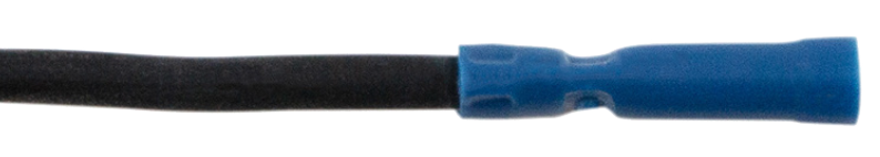 Fusible Link Wire - 14 AWG, Black With 3/8" Stud, 9.25 Inches