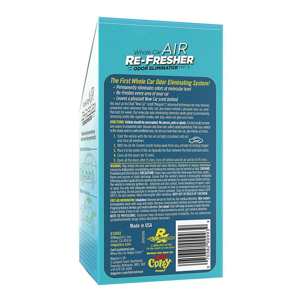 Air Re - Fresher Odor Eliminator For Truck Cabs - HD Truck Source