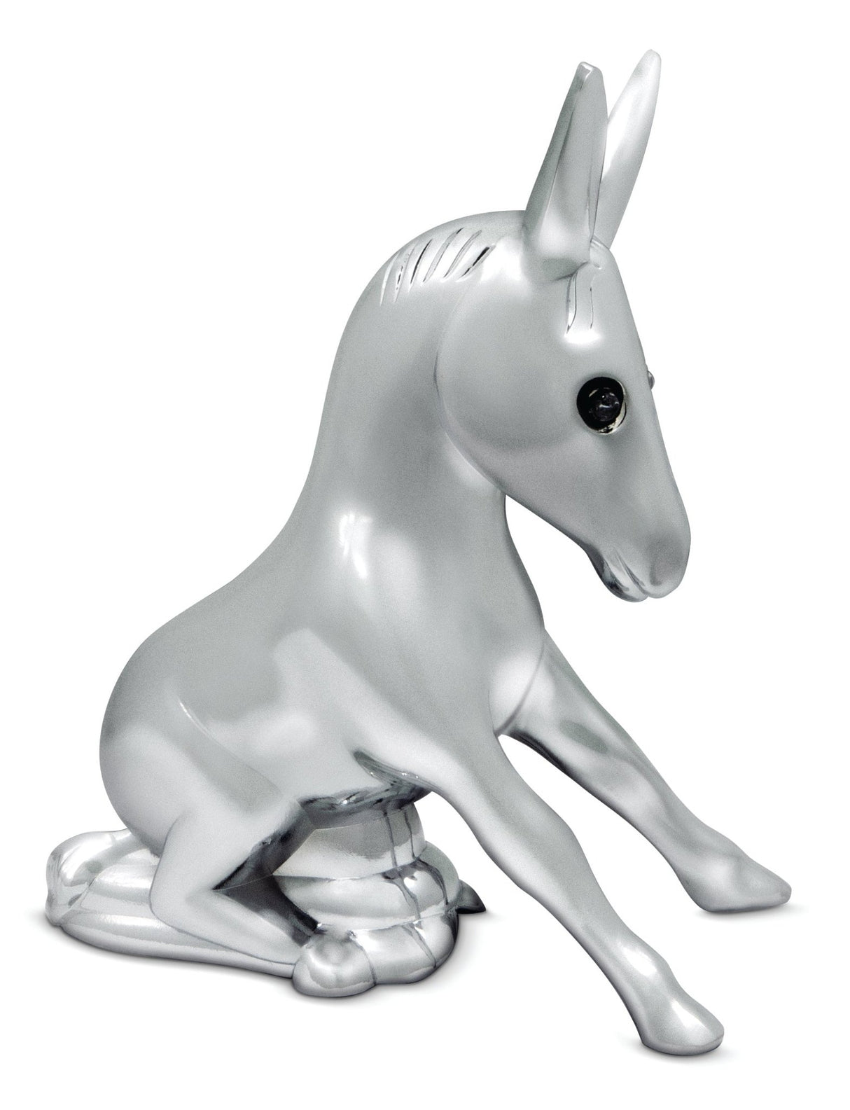 Donkey w/Illuminating Eyes Hood Ornament - Die Cast - HD Truck Source