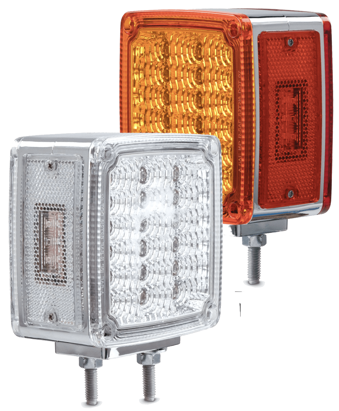 Double Face LED Light Turn Signal With 18 LEDs - HD Truck Source