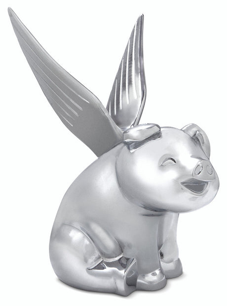 Flying Pig Hood Ornament - Die Cast - HD Truck Source