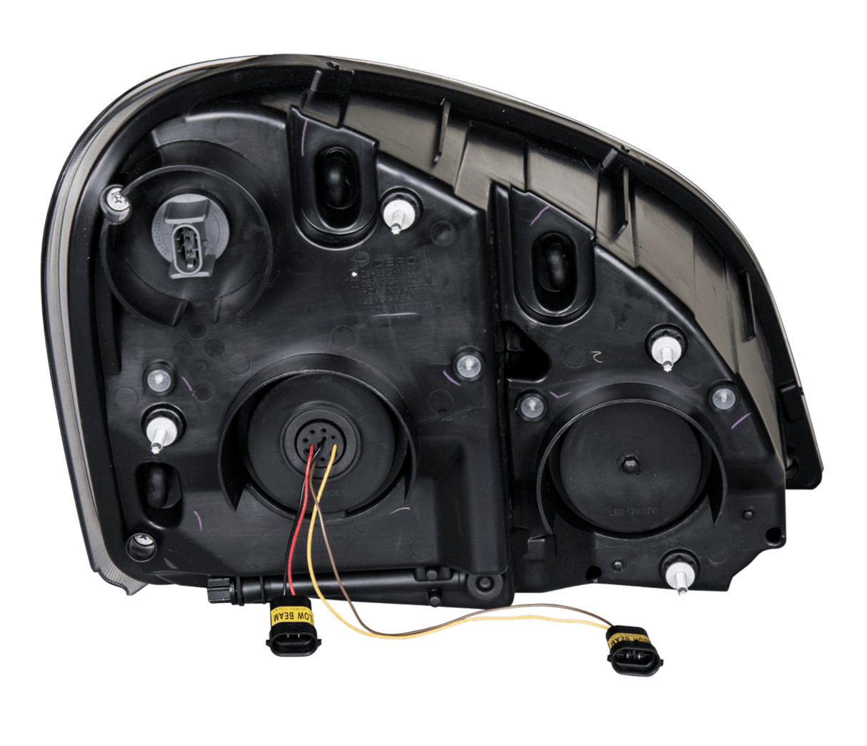 Freightliner Cascadia 2008 - 2017 - Blackout LED Headlight Set - HD Truck Source