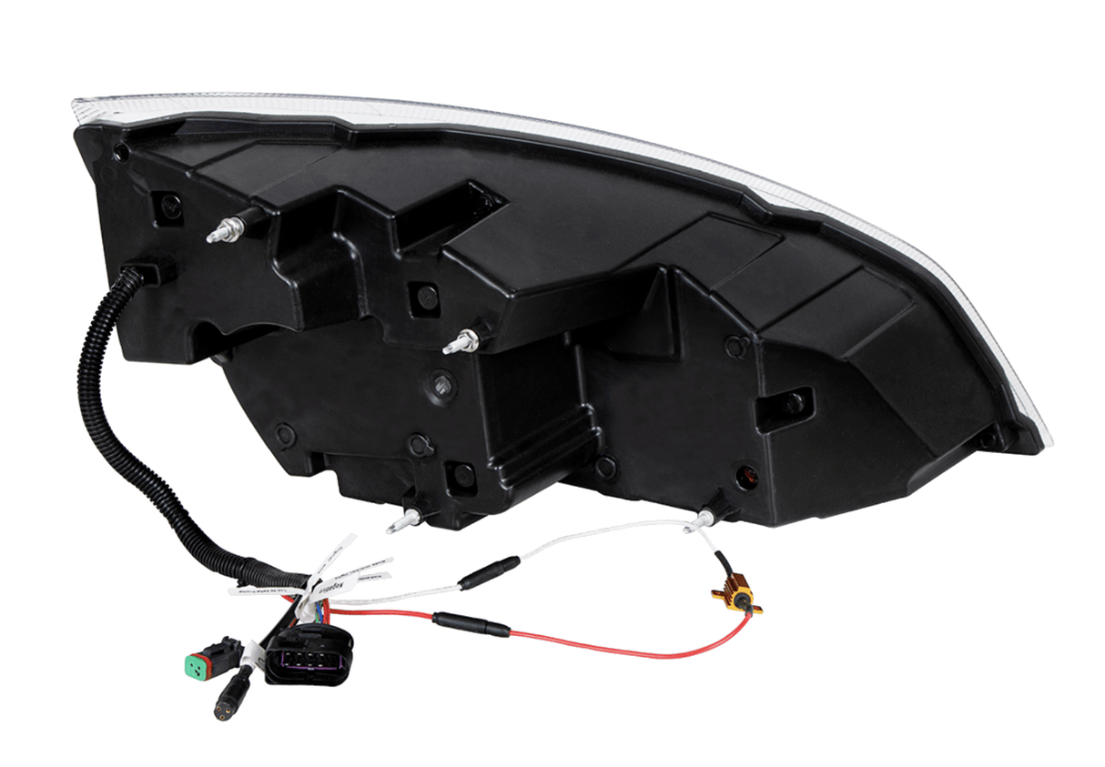 Freightliner Cascadia 2018 - 2024 - 10 LED Projector Headlight With LED Sequential Turn & DRL - HD Truck Source