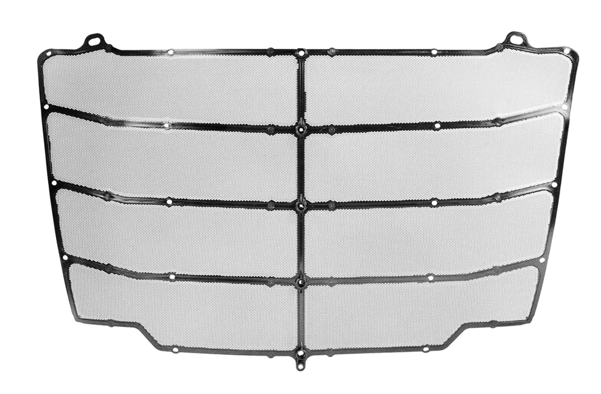 Freightliner Cascadia 2018 - 2024 - Black Steel Bug Screen - HD Truck Source