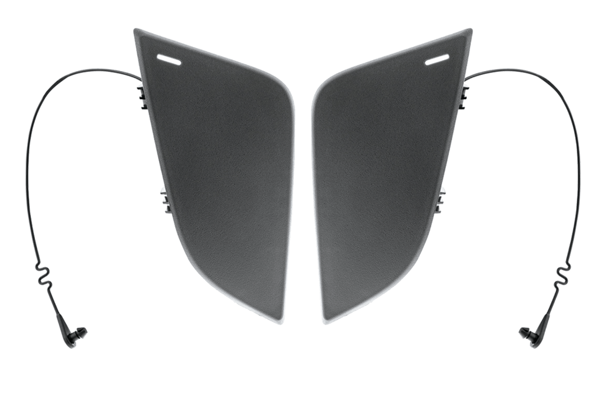 Freightliner Cascadia 2018 - 2024 - Black Tow Hook Access Covers - HD Truck Source