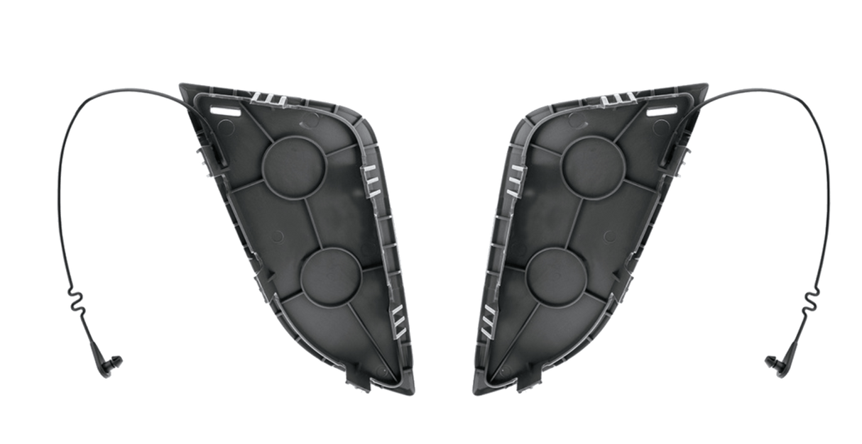 Freightliner Cascadia 2018 - 2024 - Black Tow Hook Access Covers - HD Truck Source