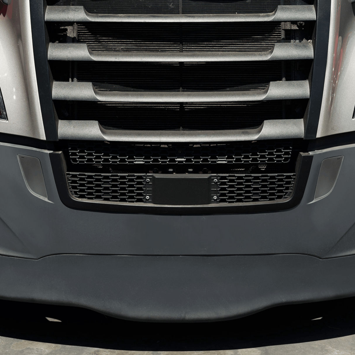 Freightliner Cascadia 2018 - 2024 - Black Tow Hook Access Covers - HD Truck Source