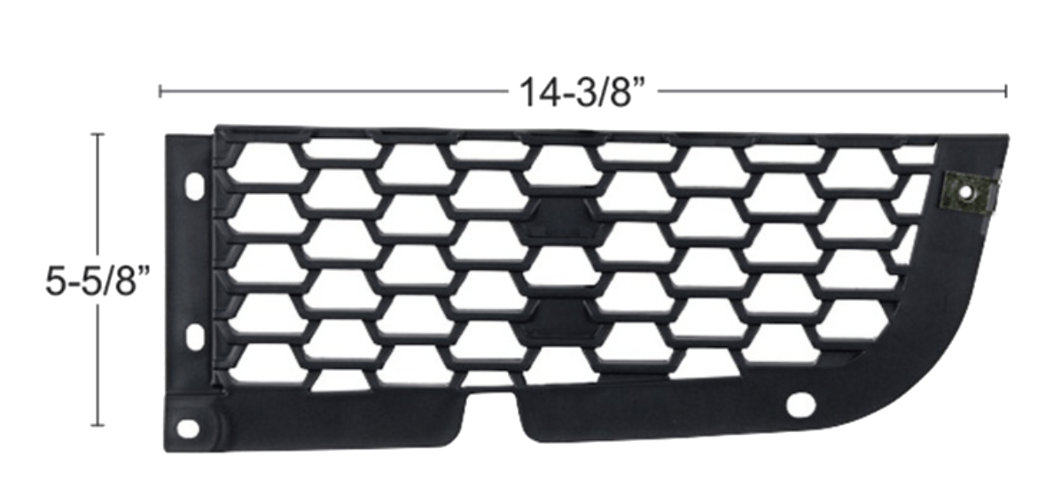 Freightliner Cascadia 2018 - 2024 - Bumper Mesh - HD Truck Source