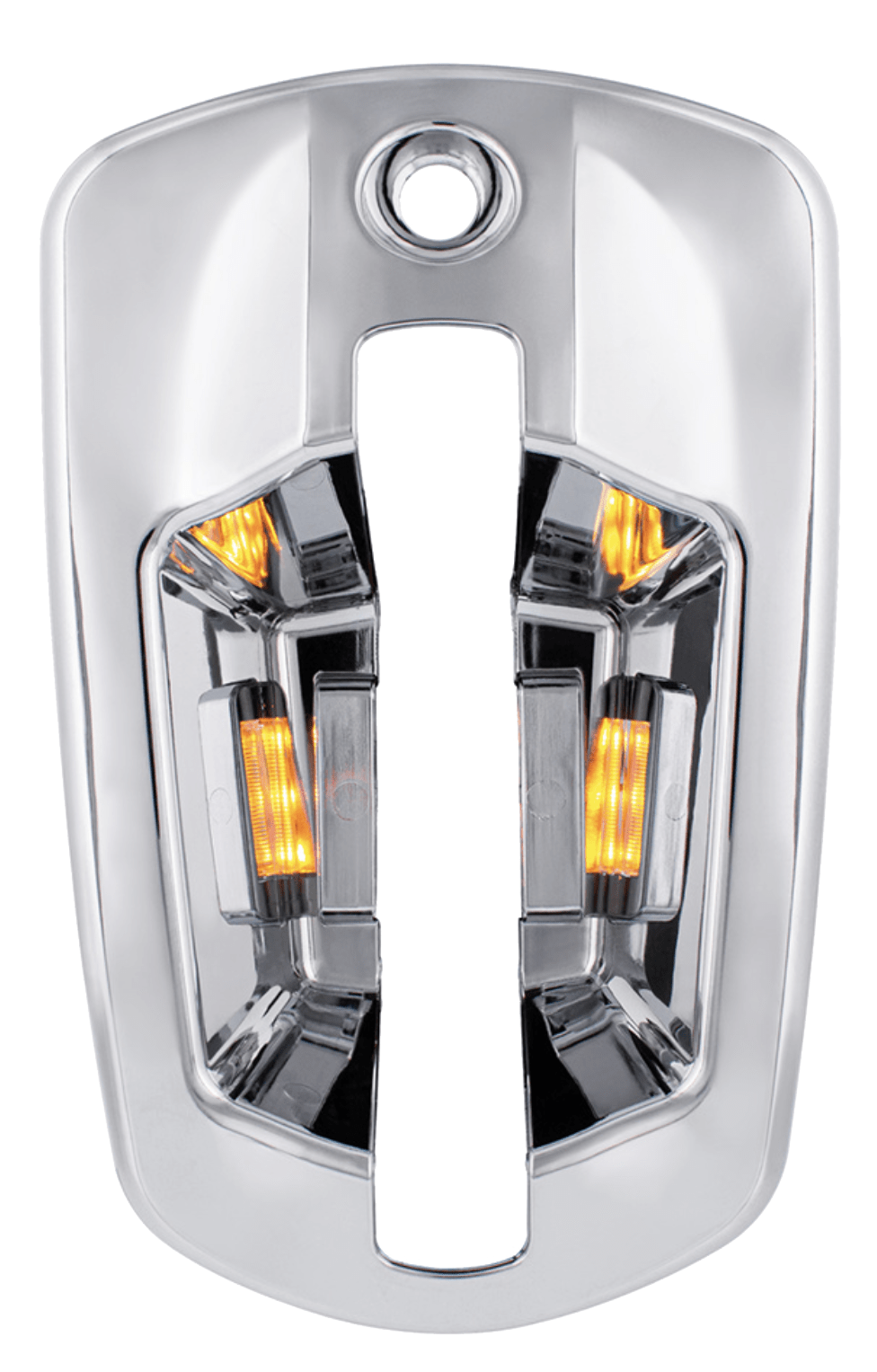 Freightliner Cascadia 2018 and Newer - 6 LED Chrome Door Handle Cover - HD Truck Source