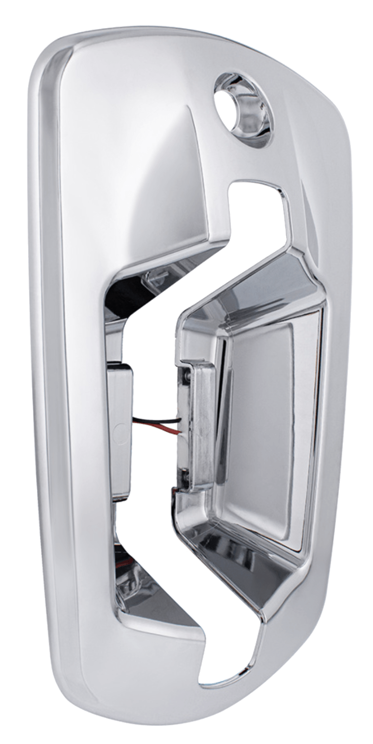 Freightliner Cascadia 2018 and Newer - 6 LED Chrome Door Handle Cover - HD Truck Source