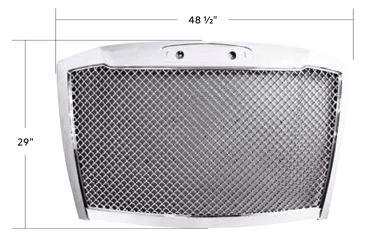 Freightliner Cascadia 2018 and Newer - Mesh Grill With Bug Screen - HD Truck Source