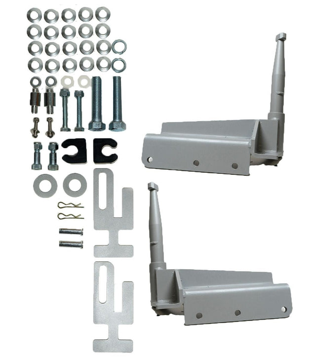 Freightliner Cascadia 2018 and Up - Grille Guard Mounting Brackets - HD Truck Source