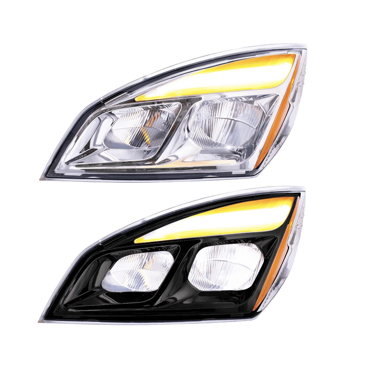 Freightliner Cascadia 2018+ - New Body StyleLED Headlights - HD Truck Source