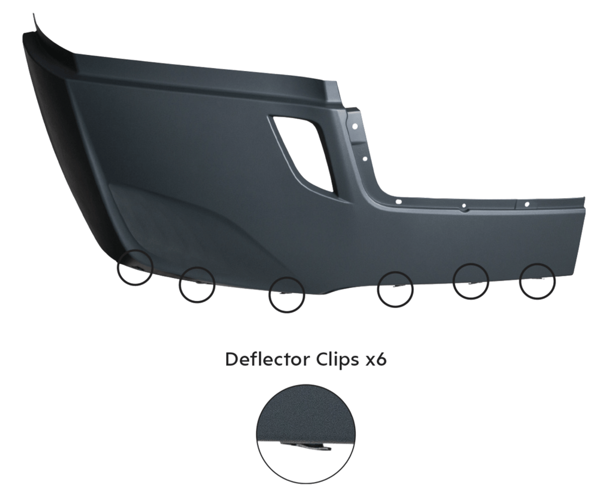 Freightliner Cascadia 2018 & Newer - Bumper End Covers - HD Truck Source