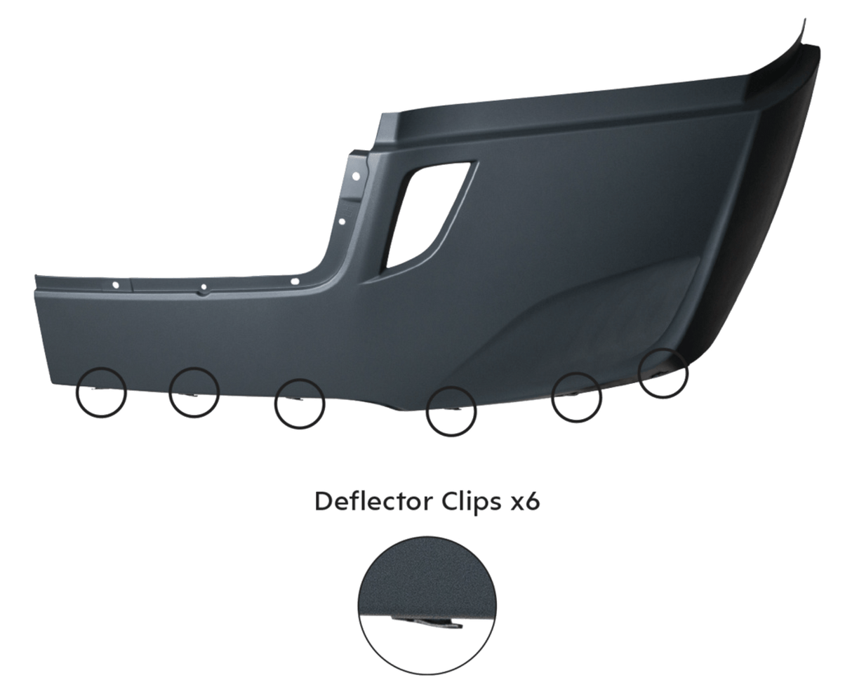 Freightliner Cascadia 2018 & Newer - Bumper End Covers - HD Truck Source