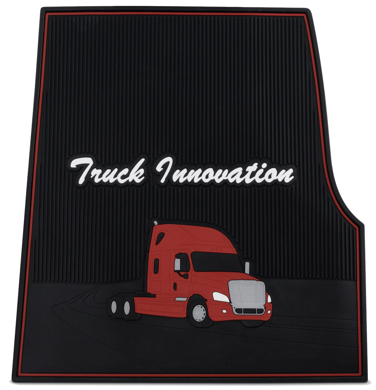 Freightliner Cascadia & Coronado 2008 - 2017 - Ribbed Rubber Floor Mats - HD Truck Source