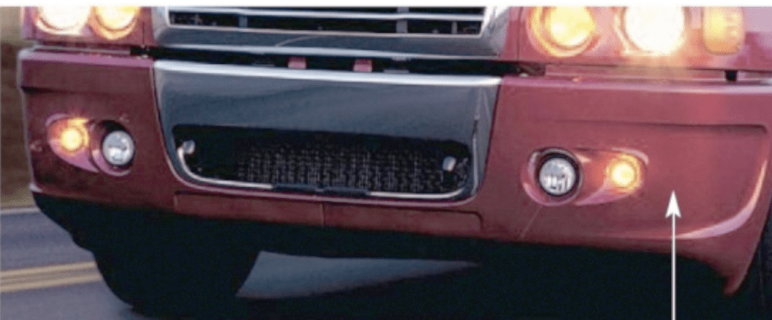 Freightliner Century 2005 - 2010 - Bumper End Without Fog Light Hole - HD Truck Source