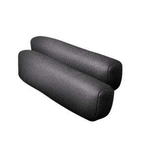 Freightliner Cloth Armrest Cover Set - Black - HD Truck Source