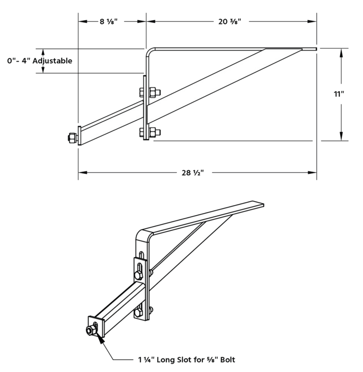 Full Tandem Fender Universal Stainless Steel Heavy Duty Attachment Kit - HD Truck Source