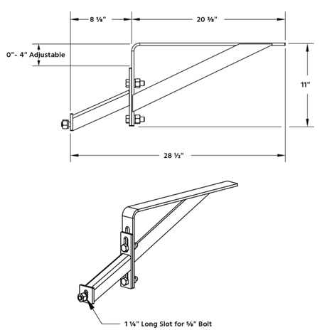 Full Tandem Fender Universal Stainless Steel Heavy Duty Attachment Kit - HD Truck Source