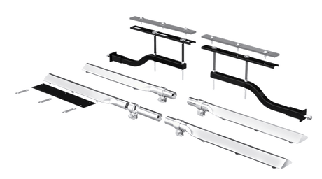 Full Tandem Fender Universal Stainless Steel Standard Duty Attachment Kit - HD Truck Source