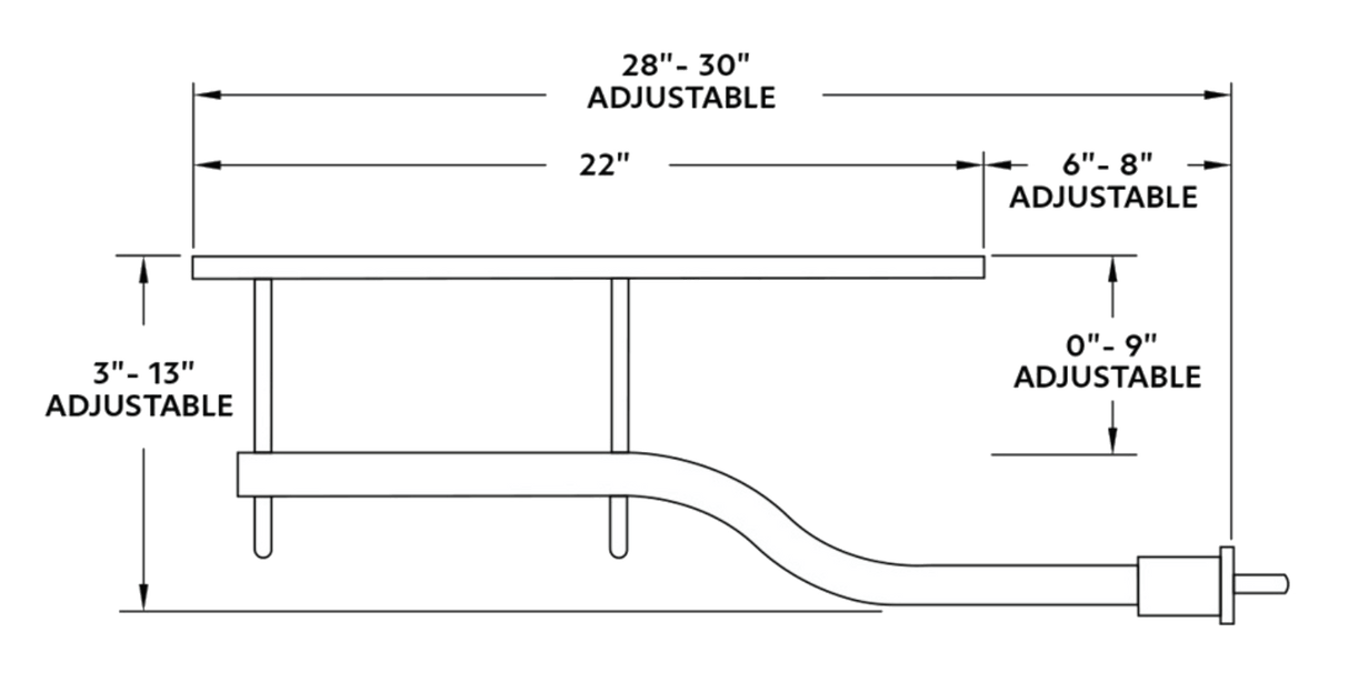 Full Tandem Fender Universal Stainless Steel Standard Duty Attachment Kit - HD Truck Source