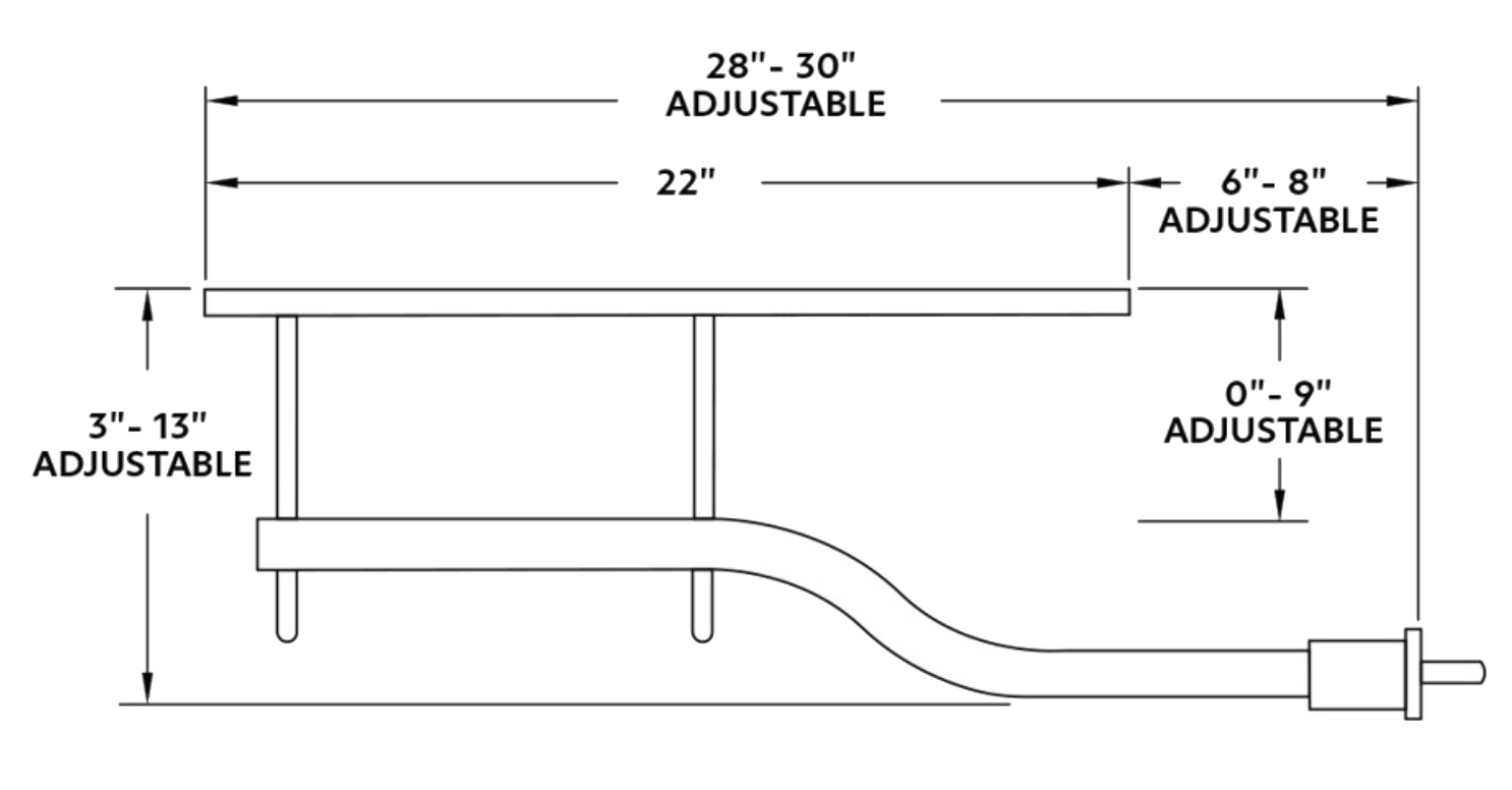 Half Tandem Fender Universal Stainless Steel Standard Duty Attachment Kit - HD Truck Source