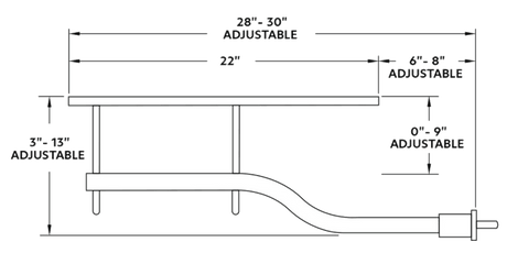 Half Tandem Fender Universal Stainless Steel Standard Duty Attachment Kit - HD Truck Source