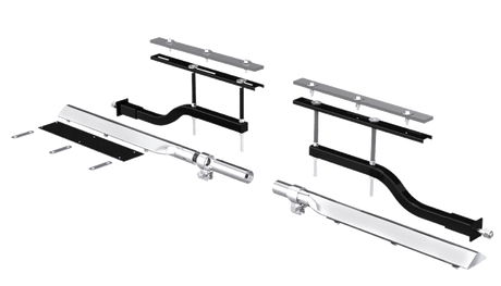 Half Tandem Fender Universal Stainless Steel Standard Duty Attachment Kit - HD Truck Source
