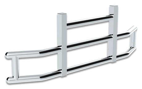 Highwayshield I25 Stainless Steel Grille Guard With Bracket Kit - HD Truck Source