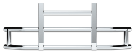 Highwayshield I25 Stainless Steel Grille Guard With Bracket Kit - HD Truck Source