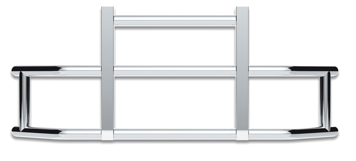 Highwayshield I25R Stainless Steel Grille Guard With Bracket Kit - HD Truck Source
