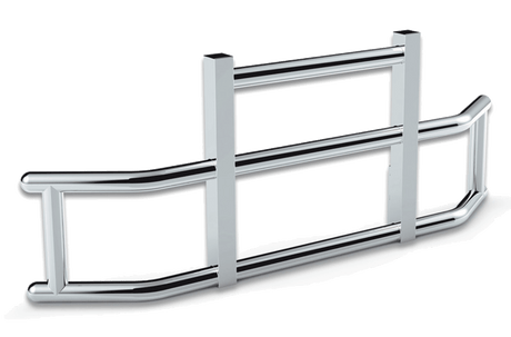 Highwayshield I25R Stainless Steel Grille Guard With Bracket Kit - HD Truck Source