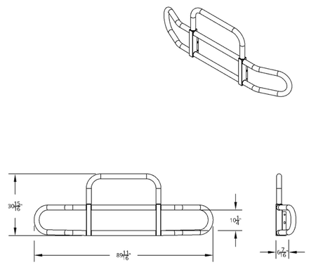 Highwayshield I30 Stainless Steel Grille Guard With Bracket Kit - HD Truck Source
