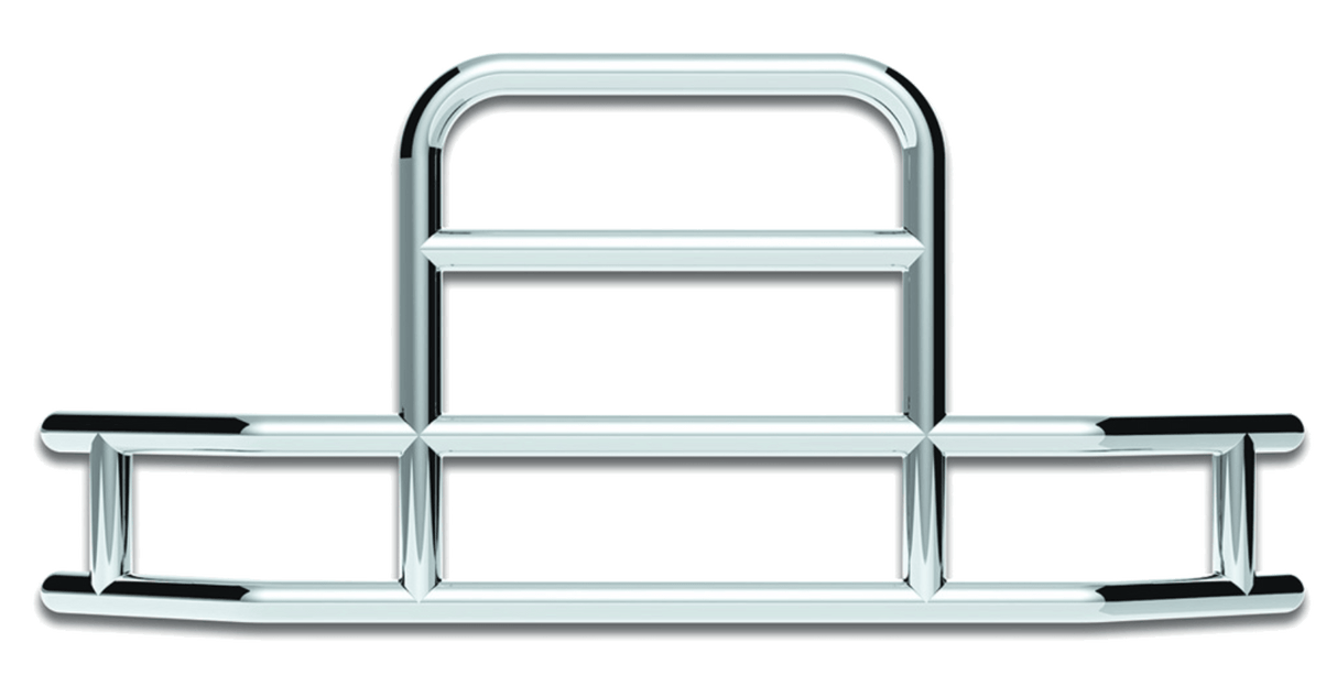 Highwayshield I85 Stainless Steel Grille Guard With Bracket Kit - HD Truck Source