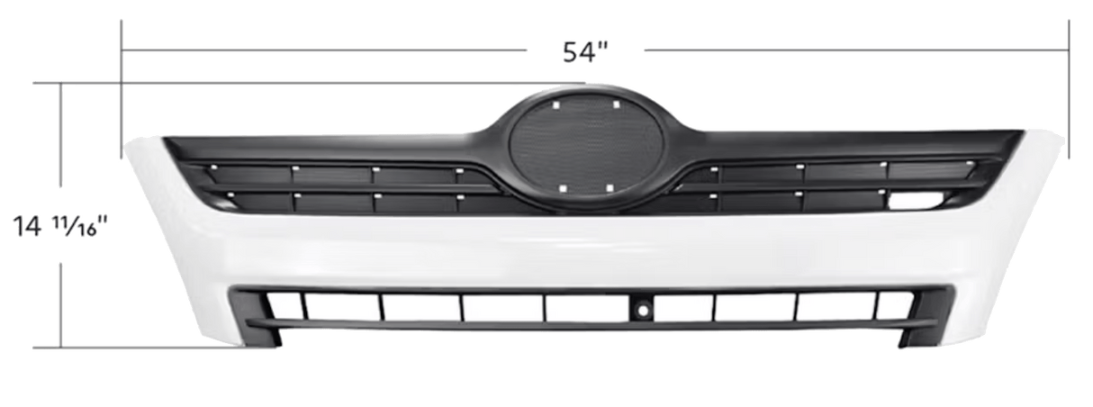 Hino 155/195 2016 - 2020 - White Grille - HD Truck Source