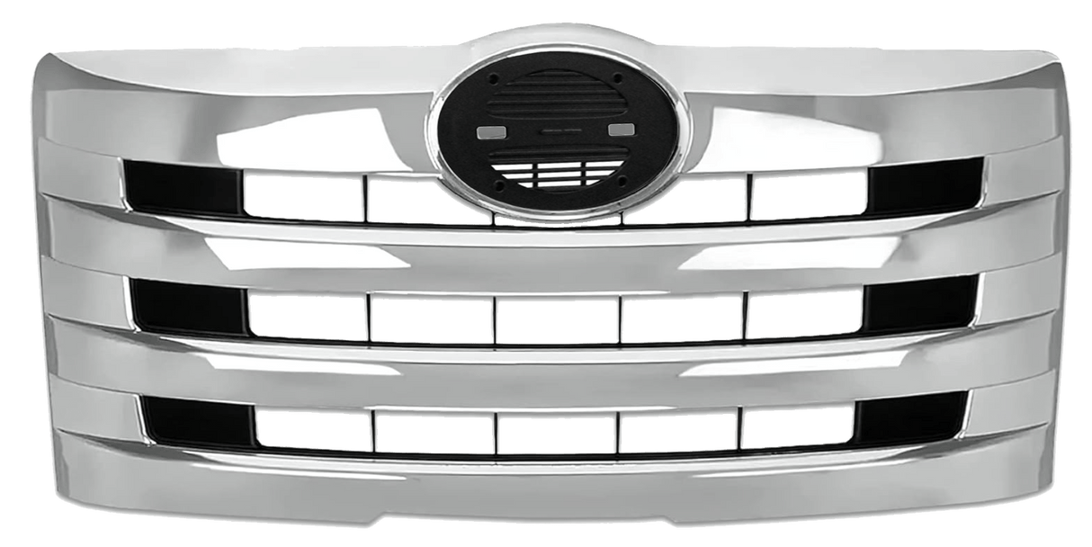 Hino 238, 258, 268, 338, 2011 and Newer - Chrome Grille - HD Truck Source
