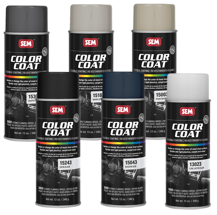 Interior Color Coat 16oz. Spray Cans By SEM - HD Truck Source