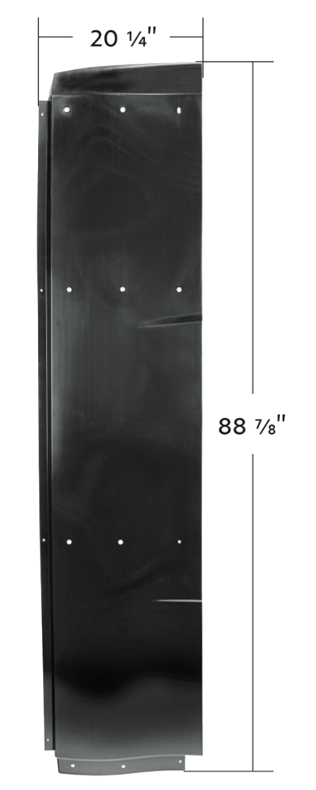 International LT 2018 - 2024 - Lower Side Cab Fairing Extension - HD Truck Source