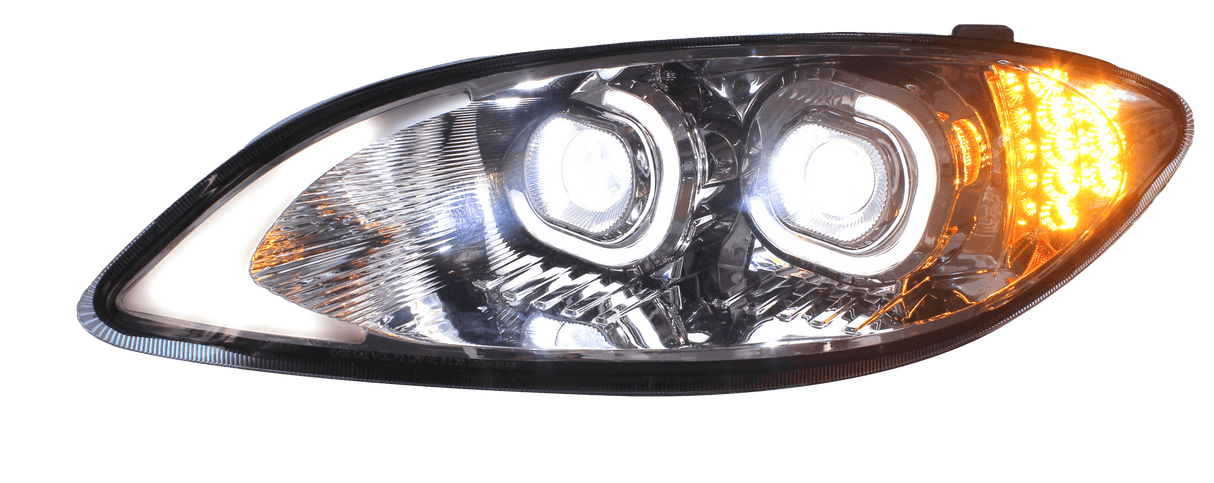 International Prostar LED Headlight Chrome (Driver) - HD Truck Source
