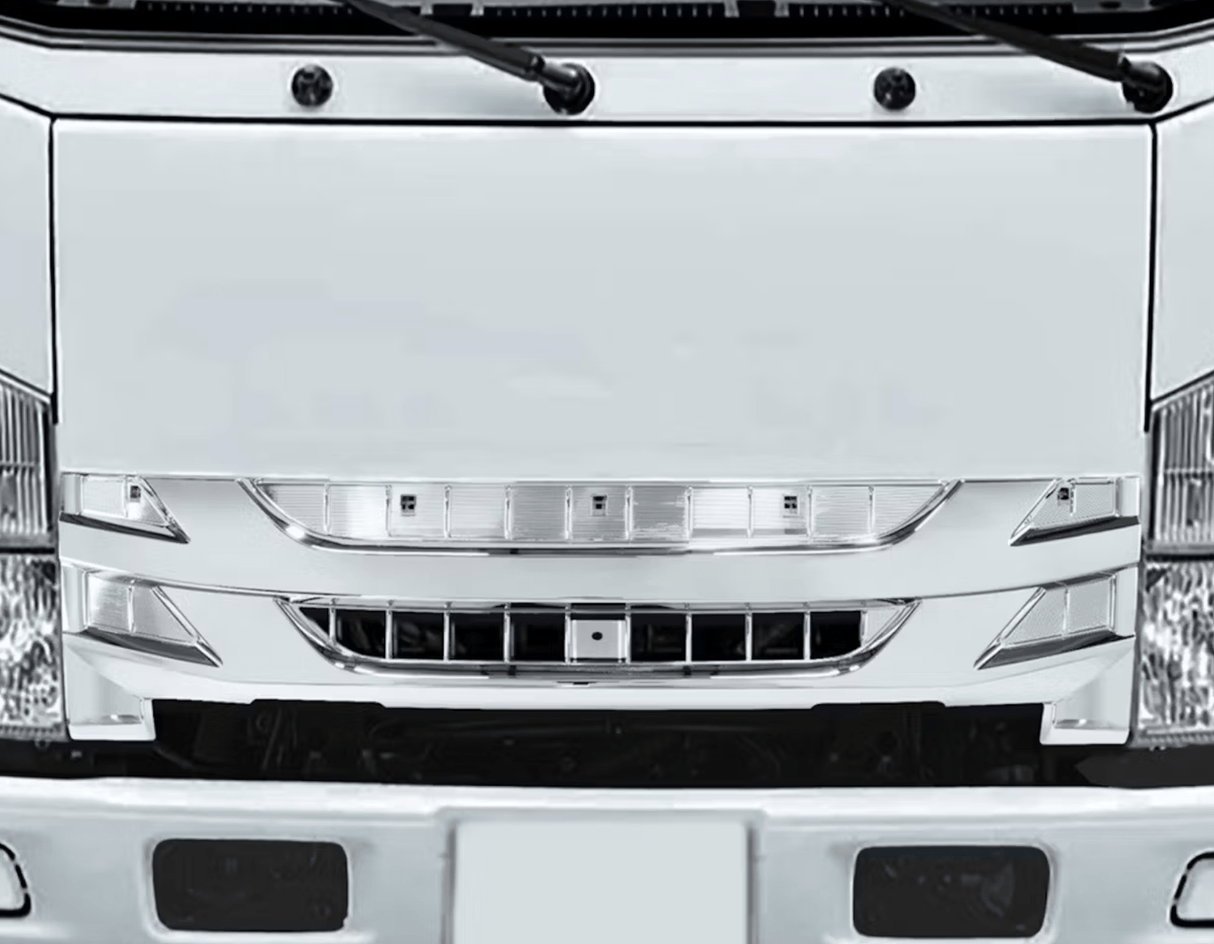 Isuzu NPR (ELF 200/300) 2013 - 2024 - Chrome Grille - HD Truck Source