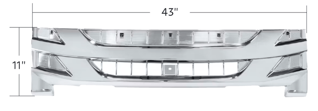 Isuzu NPR (ELF 200/300) 2013 - 2024 - Chrome Grille - HD Truck Source