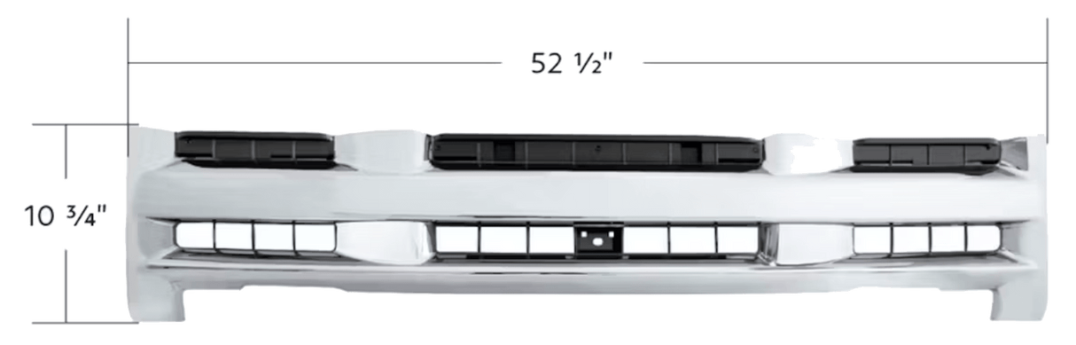 Isuzu NPR (ELF 400/500/600) 2008 - 2015 - Chrome Grille - HD Truck Source