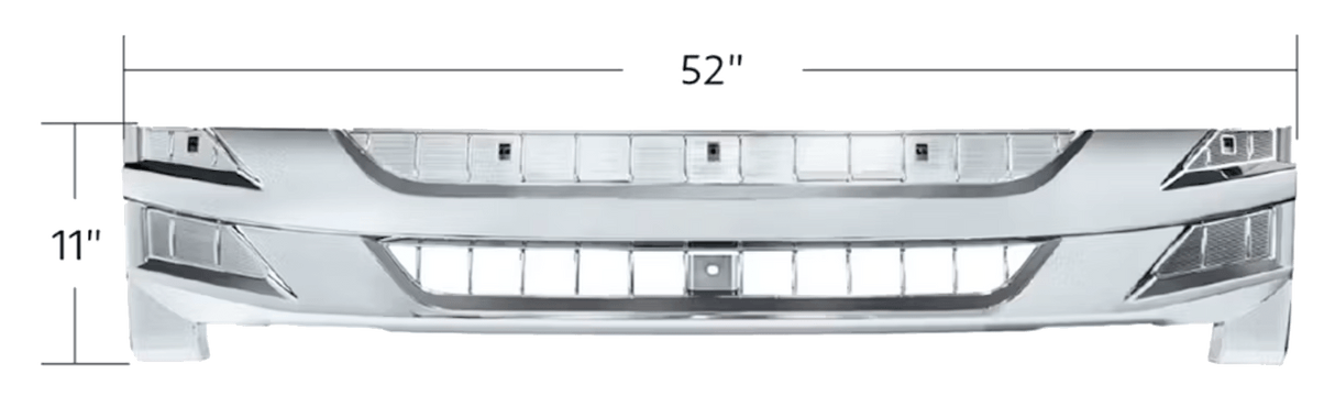 Isuzu NPR (ELF 400/500/600) 2013 - 2024 - Chrome Grill - HD Truck Source