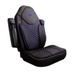 Kenworth Premium Cloth Seat Cover - Black/Blue - HD Truck Source