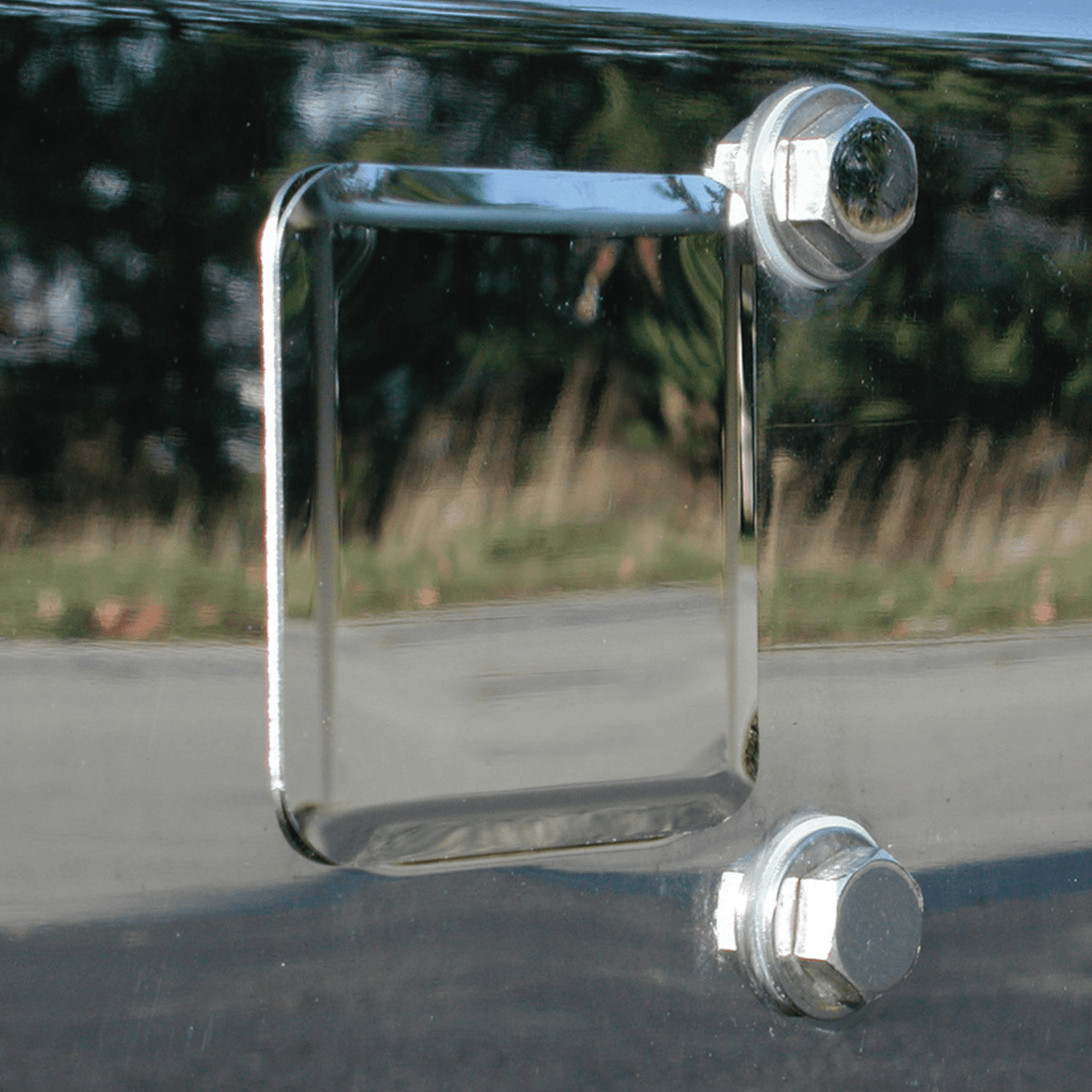 Kenworth - Stainless, Boltless Tow Hole Covers For All Models With 2" Receiver - HD Truck Source