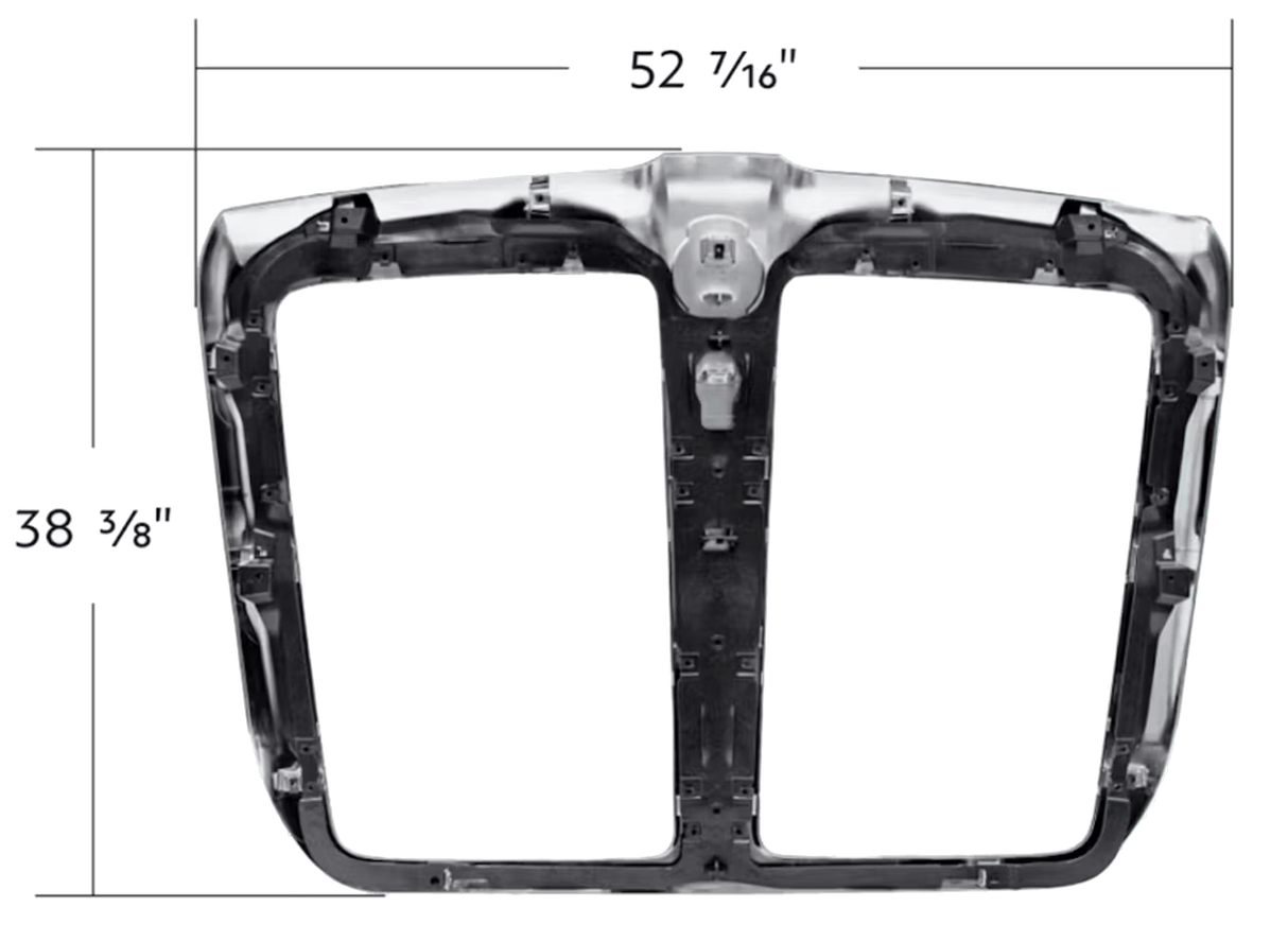 Kenworth T680 2013 - 2021 - Chrome Grille - HD Truck Source