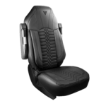 Kenworth T680, T880, W990 Faux Leather Semi Truck Seat Cover - Full Black - HD Truck Source